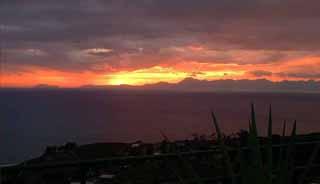Gulf of Salerno sundown