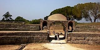 Paestum amphitheatre