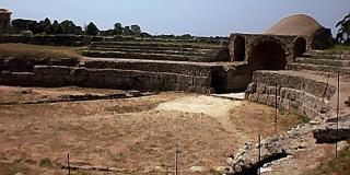 Paestum amphitheatre